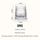 🥳2026 HOT SALE🥳💞50K+ SOLD!🥃🌀 50% OFF! 360° Rotating Whiskey Glass – Spins but never spills. Unique tumbler for home bar or gifts. Add fun to every sip. 🎁✨