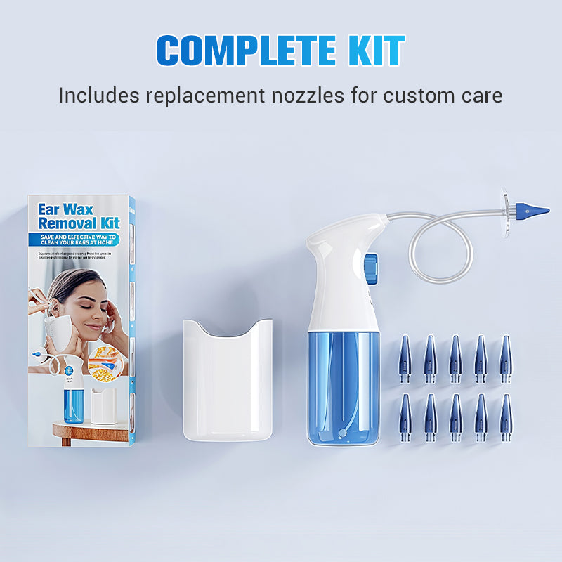 👂 HOT SALE! ⚡ Ear Wax Removal Kit – Safe & Gentle, Reusable Silicone Spoon, Easy to Use, Effective & Hygienic for Ear Cleaning ✨