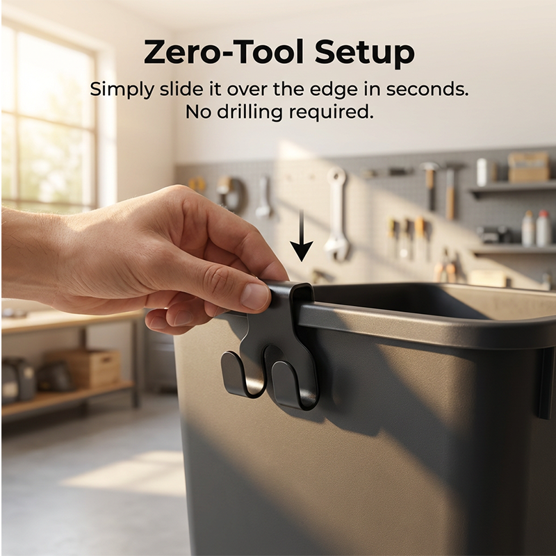 🛵 Heavy-duty scooter hooks – hold bags & groceries! Weather-resistant ABS, universal fit, tool-free install. 🚲🛍️