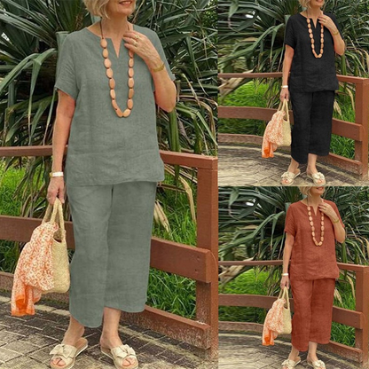 ⏳Time-Limited Special⏰Women's Casual Top & Pants 2-Piece Set