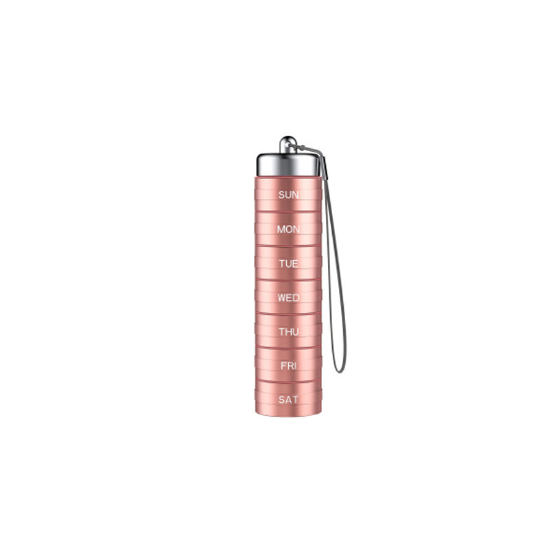 💖7-Day Waterproof Portable Aluminum Pill Organizer