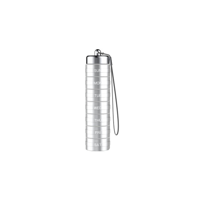 💖7-Day Waterproof Portable Aluminum Pill Organizer