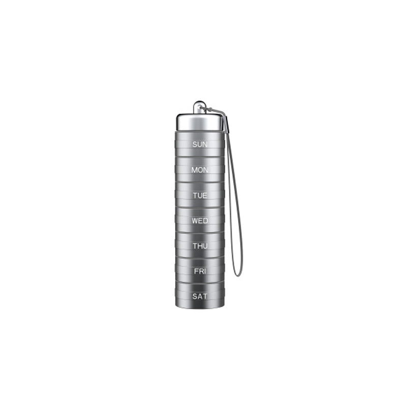 💖7-Day Waterproof Portable Aluminum Pill Organizer