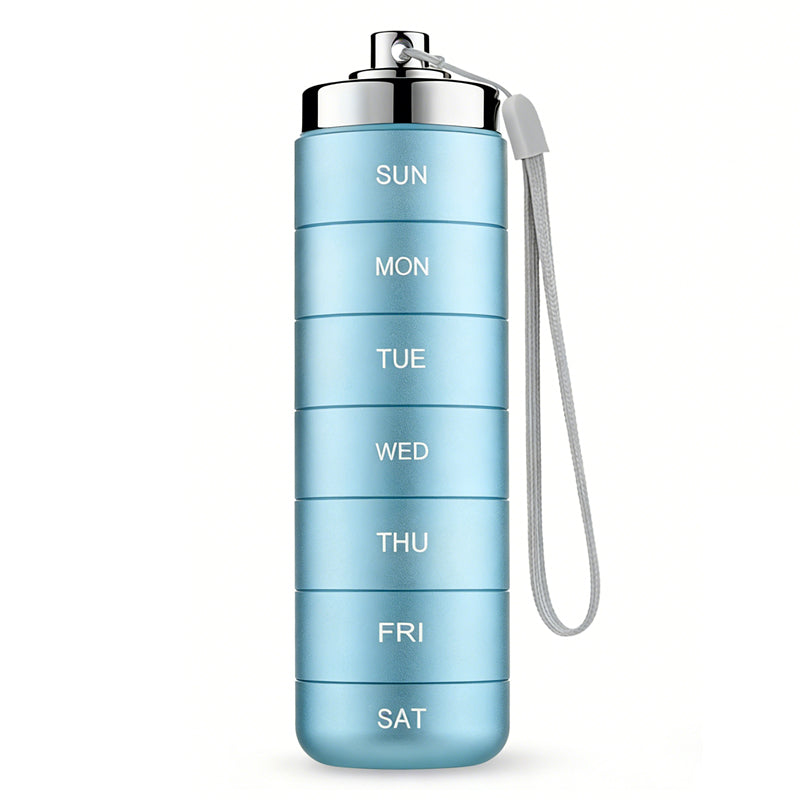 💖7-Day Waterproof Portable Aluminum Pill Organizer