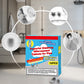 ⏳Time-Limited Special⏰Powerful Cleaning Effervescent Tablets for Pipe, Fast Dissolve Hair Grease Clogs, Deodorizing Antibacterial Pipe Cleaner for Sink Toilet Floor Drain