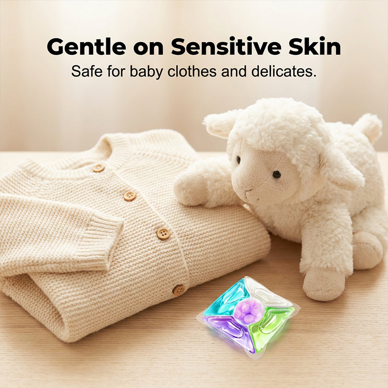 🥳2026 HOT SALE🥳💞50K+ SOLD!🔥 50% OFF! 5-in-1 Laundry Pods – Deep cleaning & sterilizing. 72hr long-lasting fragrance, powerful stain removal. Quick dissolve, no residue. Universal machine safe. 🧺✨