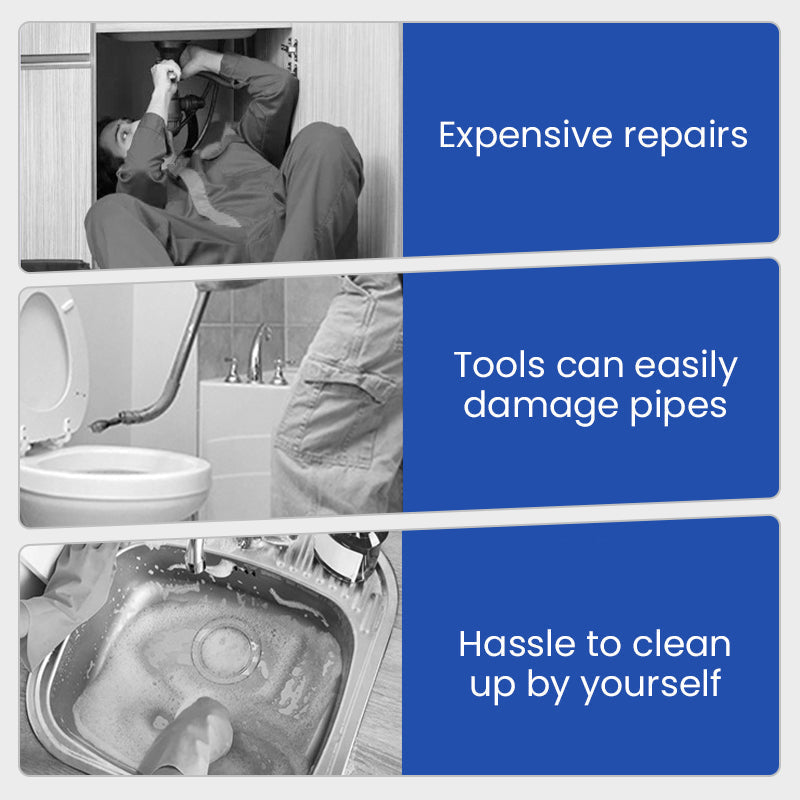 🥳HOT SALE🥳💞50K+ SOLD! Drain Cleaner – From £5.99! Dissolves clogs fast, eliminates odors & safe for pipes. Clear drains – grab yours! ✅