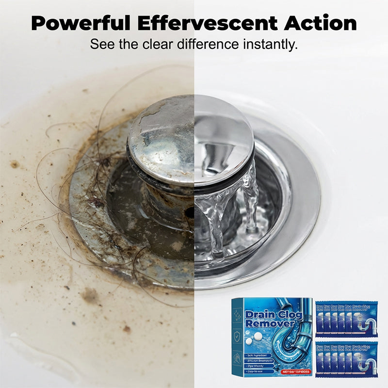 ⏳ LAST DAY SALE ONLY ￡6.99!!🔥Effervescent Drain Cleaners – Fast, Gentle & Eco-Friendly 💧✨