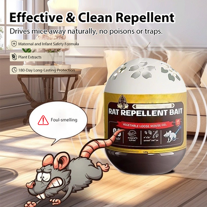🐭 Plant-based rodent repellent paste – 90-day protection. Non-toxic, safe for kids & pets 🌿🚫