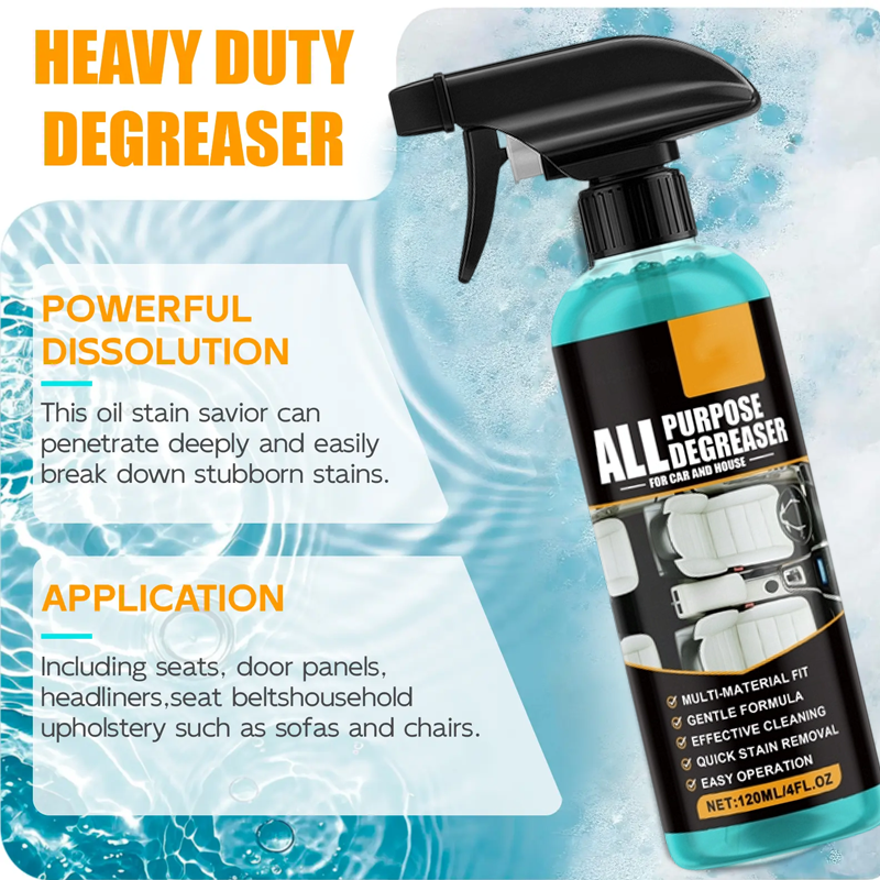🥳HOT SALE🥳💞50K+ SOLD! Degreaser Spray – From £9.99! Cuts tough grease, fresh lemon scent & safe. Sparkling clean – grab yours! ✅