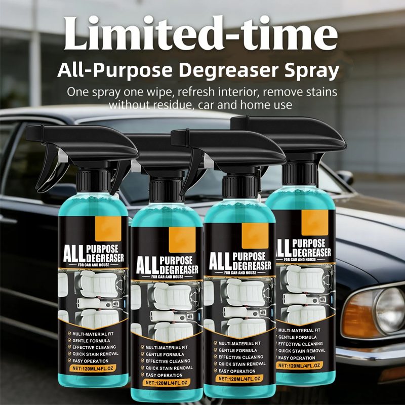 🥳HOT SALE🥳💞50K+ SOLD! Degreaser Spray – From £9.99! Cuts tough grease, fresh lemon scent & safe. Sparkling clean – grab yours! ✅