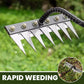 🔥🌿 Limited-time 58% OFF! 🌱 5/6/7/8-tine carbon steel weeding rake—comfortable grip, rakes through to the bottom, pulls weeds right out by the roots! 🧤✨