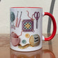 🔥LAST DAY SPECIAL PRICE £9.99!!⚡50K+ SOLD!🎁🧶Yarn Love Mug, Gift For Crafters And Creative Souls