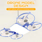 🔥New Hot Selling❤️‍🔥 3-Speed E27 Drone Model Fan Light with Remote