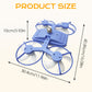 🔥New Hot Selling❤️‍🔥 3-Speed E27 Drone Model Fan Light with Remote