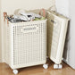 🔥New Hot Selling❤️‍🔥  Collapsible Laundry Basket with Wheel & Handle