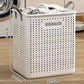 🔥New Hot Selling❤️‍🔥  Collapsible Laundry Basket with Wheel & Handle