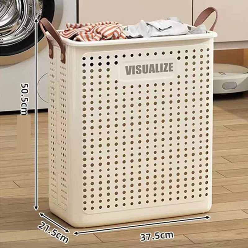 🔥New Hot Selling❤️‍🔥  Collapsible Laundry Basket with Wheel & Handle