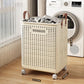 🔥New Hot Selling❤️‍🔥  Collapsible Laundry Basket with Wheel & Handle