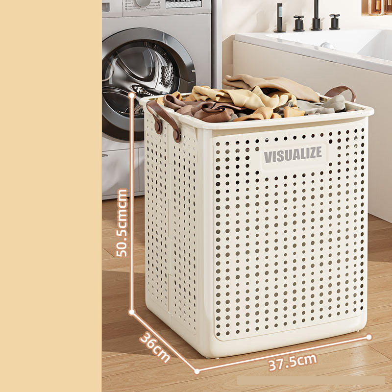 🔥New Hot Selling❤️‍🔥  Collapsible Laundry Basket with Wheel & Handle