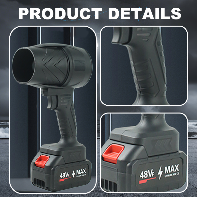 💨 Cordless blower –  Rechargeable lithium battery. Perfect for garage, patio & debris cleanup! 🍃🔋