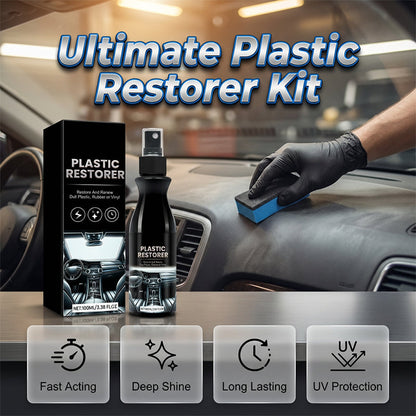🥳HOT SALE🥳💞50K+ SOLD! Plastic Restorer – From £9.99! Restores shine, UV protection & non-greasy. Showroom finish – grab yours! ✅