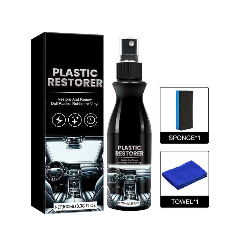 🥳HOT SALE🥳💞50K+ SOLD! Plastic Restorer – From £9.99! Restores shine, UV protection & non-greasy. Showroom finish – grab yours! ✅