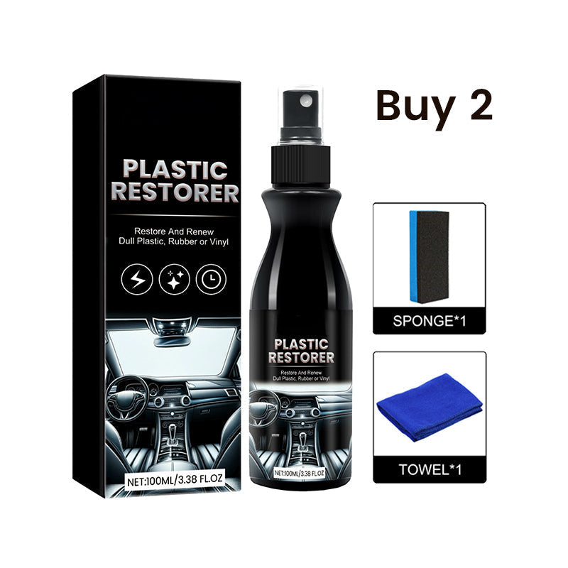 🥳HOT SALE🥳💞50K+ SOLD! Plastic Restorer – From £9.99! Restores shine, UV protection & non-greasy. Showroom finish – grab yours! ✅