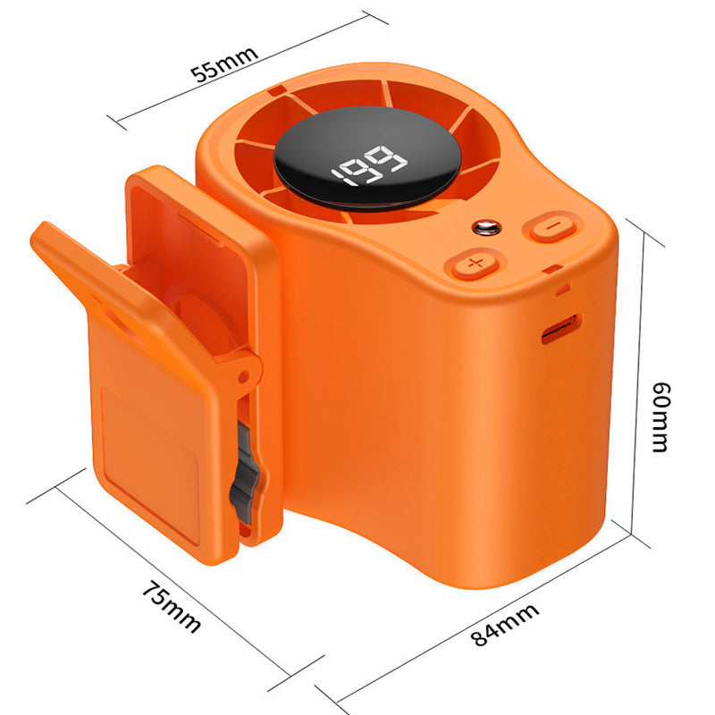 ❄️Summer cool-down deal: just £9.99!!⚡50K+ SOLD!❄️Hands-Free Personal Cooling Fan with LED Display