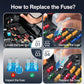 🔌300-Piece Car Fuse Kit | All Common Types • In a Storage Box