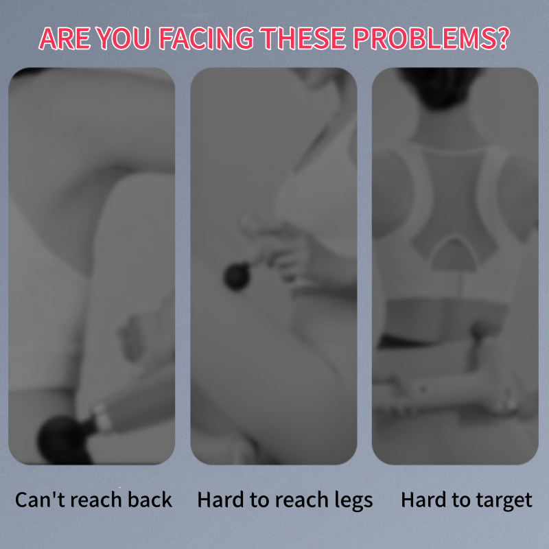 🔥New Hot Selling❤️‍🔥 Long-Handle Percussion Massager with 5 Heads