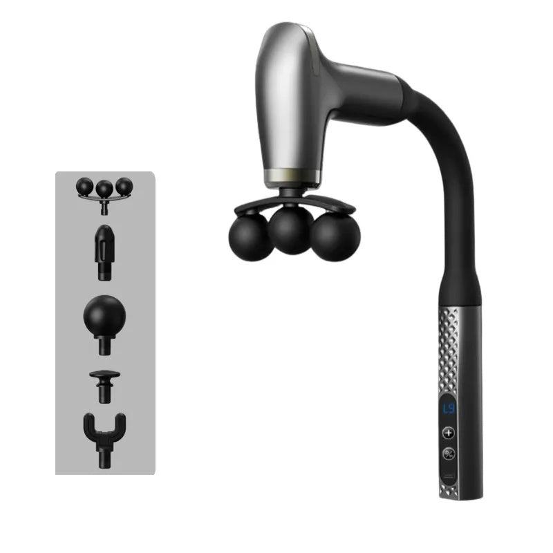 🔥New Hot Selling❤️‍🔥 Long-Handle Percussion Massager with 5 Heads