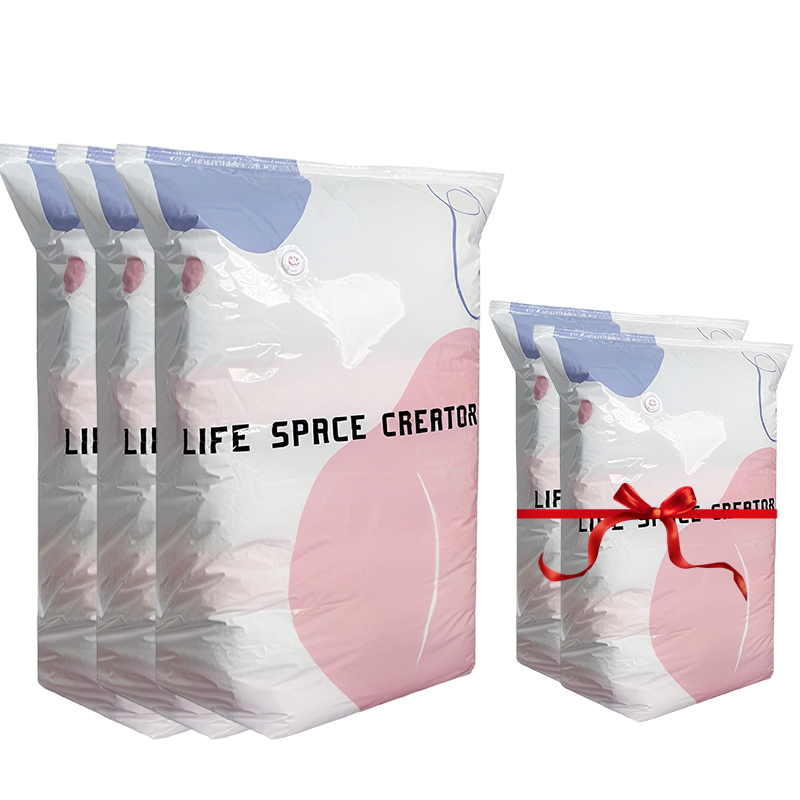 🥳2026 HOT SALE🥳💞 50% OFF! No‑Pump Vacuum Storage Bags – Press & seal, no pump needed. Saves 80% space, keeps clothes dry & dust‑free. Perfect for bulky bedding & off‑season gear. 🛏️🗄️