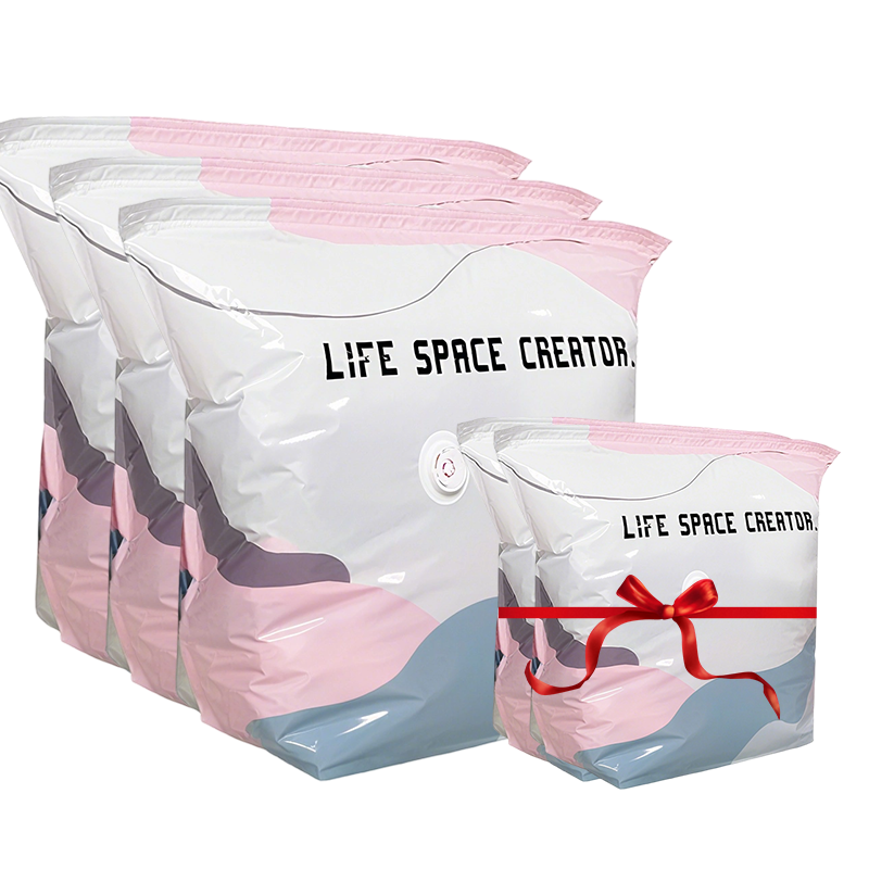 🥳2026 HOT SALE🥳💞 50% OFF! No‑Pump Vacuum Storage Bags – Press & seal, no pump needed. Saves 80% space, keeps clothes dry & dust‑free. Perfect for bulky bedding & off‑season gear. 🛏️🗄️