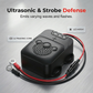 Ultrasonic Car Rodent Repeller with LED Strobe Lights