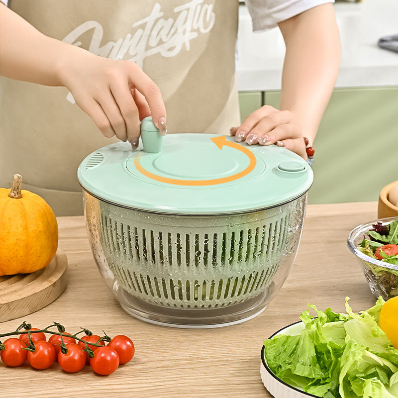 🔥 Hot sale 49% OFF🔥9-in-1 Multifunctional Large Capacity Salad Spinner & Slicer