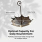 🚀 Limited-time offer – Umbrella-shaped hanging feeder and waterer for birds