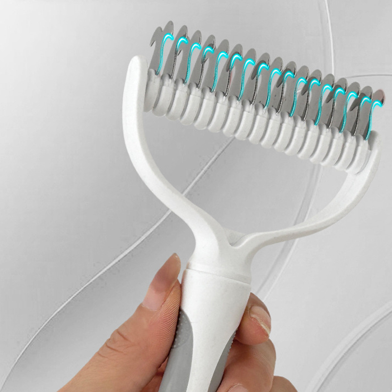 💖2026 Hot Sale💖  Dual-Sided Pet Grooming Rake