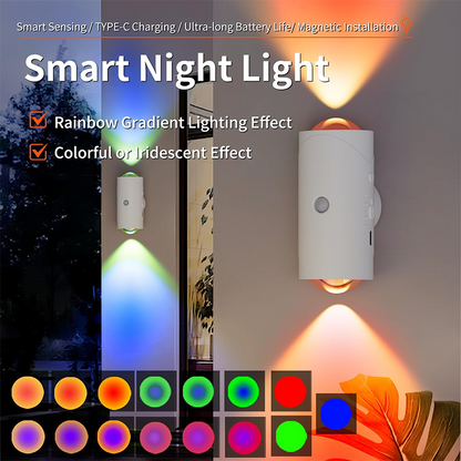 🔥New Hot Selling❤️‍🔥 Auto-Sensing Color Changing Night Light