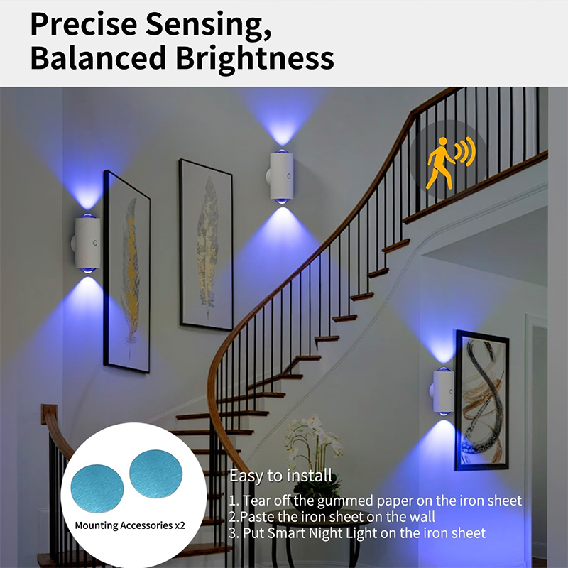 🔥New Hot Selling❤️‍🔥 Auto-Sensing Color Changing Night Light