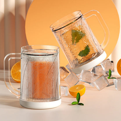 🔥2026 New Arrival🔥 Double Layer Ice Cold Beer Glass