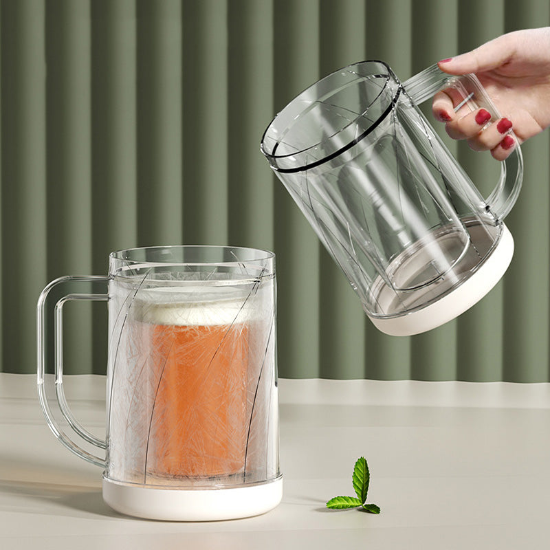 🔥2026 New Arrival🔥 Double Layer Ice Cold Beer Glass