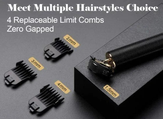 🔥New Hot Selling❤️‍🔥 Cordless Zero Gapped Trimmer Hair Clipper