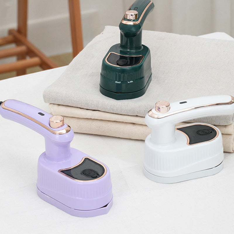 👔 LIMITED-TIME 50% OFF! 🔥 Mini Foldable Steam Iron – Dual Function, 50ml Tank, Rotatable Handle ✈️