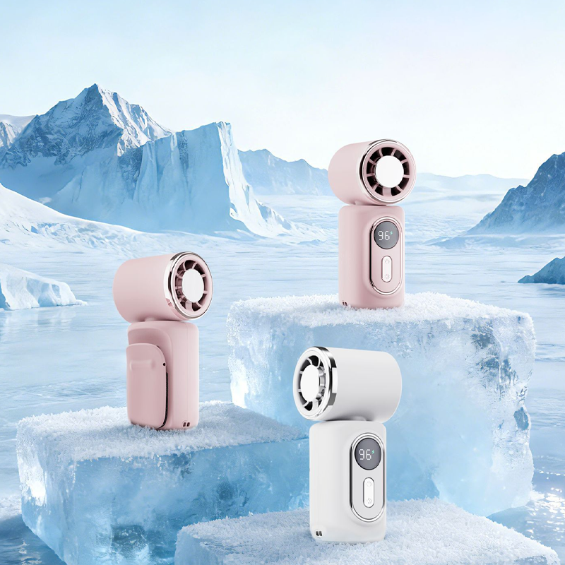 🥳2026 HOT SALE🥳💞50K+ SOLD!Portable Clip-On Fan with LED Display