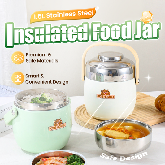 🔥New Hot Selling❤️‍🔥1.5L Stainless Steel Vacuum Insulated Food Jar