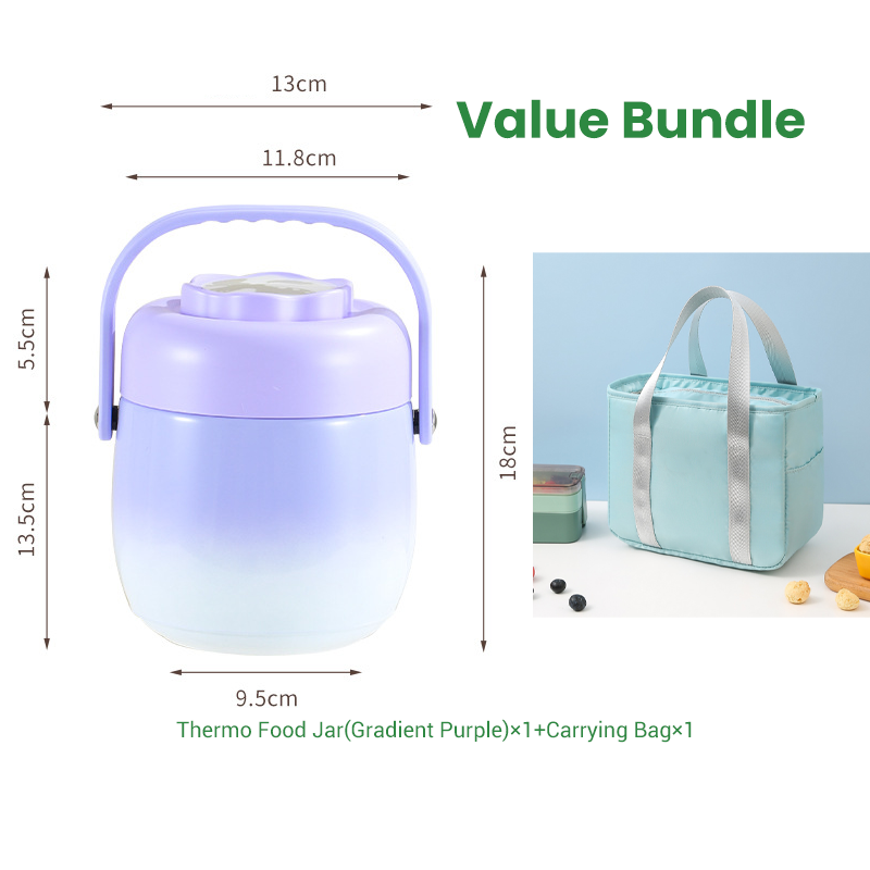 🔥New Hot Selling❤️‍🔥1.5L Stainless Steel Vacuum Insulated Food Jar