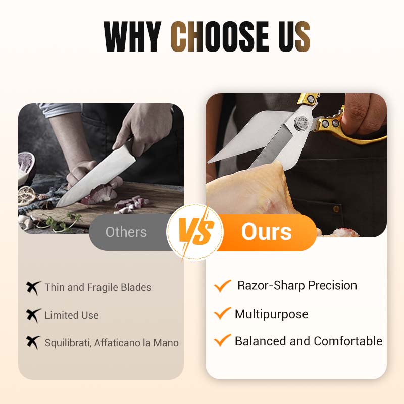 🥳2026 HOT SALE🥳All-In-One Kitchen Shears For Effortless Food Prep