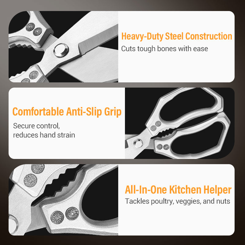 🥳2026 HOT SALE🥳All-In-One Kitchen Shears For Effortless Food Prep