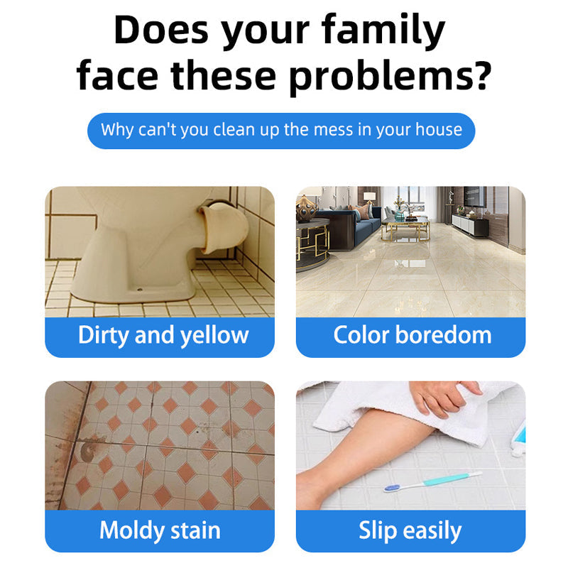 ⏳Limited-time 50% off⏰Waterproof & Anti-Slip Tile Renovation Paint🎨